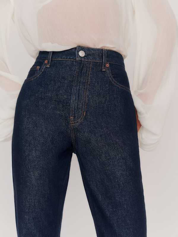 Blair High Rise Baby Bootcut Jeans - Ondine