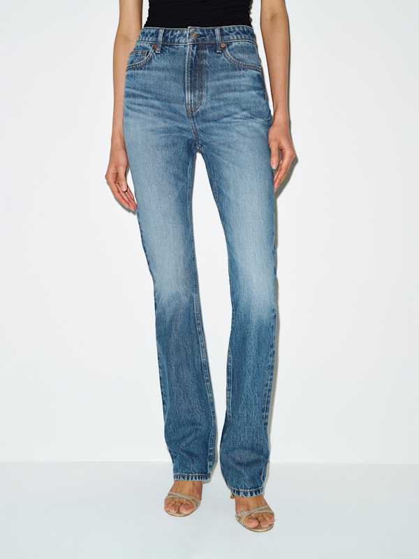 Blair High Rise Baby Bootcut Jeans - Salerno