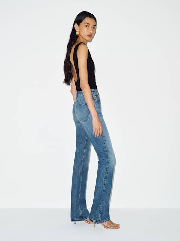 Blair High Rise Baby Bootcut Jeans - Salerno
