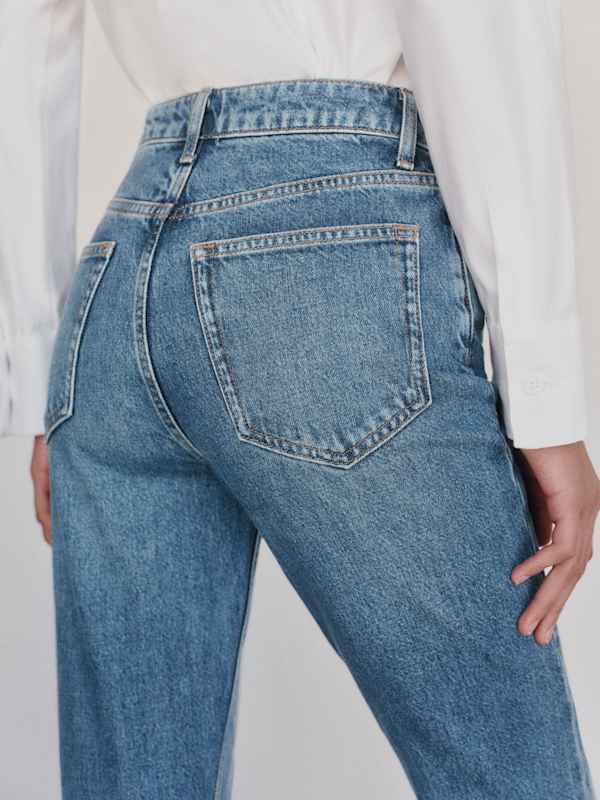 Blair High Rise Baby Bootcut Jeans - Vintage Embree