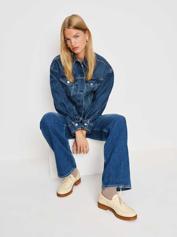 Oakland Boat Loafer - Cream Puff Leather