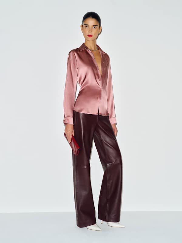 Alfie Relaxed Silk Shirt - Memory Lane