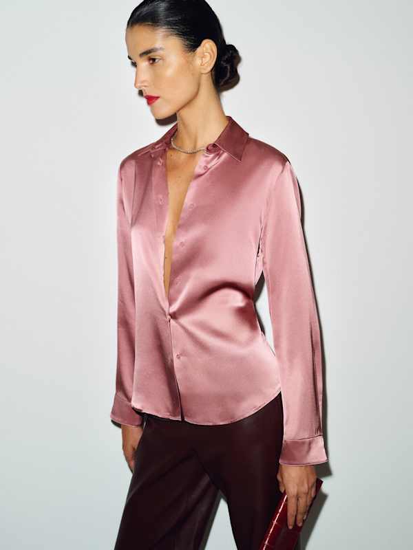 Alfie Relaxed Silk Shirt - Memory Lane
