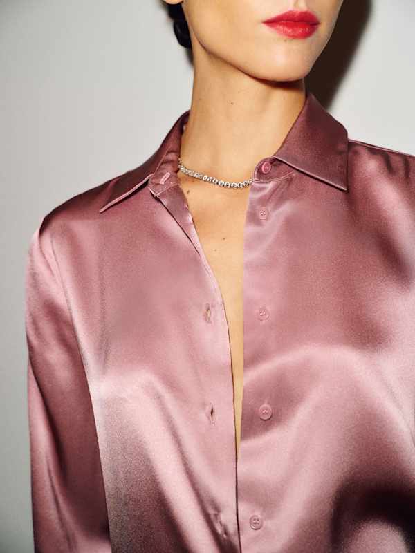 Alfie Relaxed Silk Shirt - Memory Lane