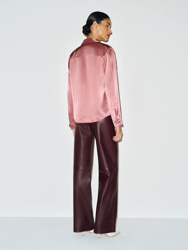 Alfie Relaxed Silk Shirt - Memory Lane