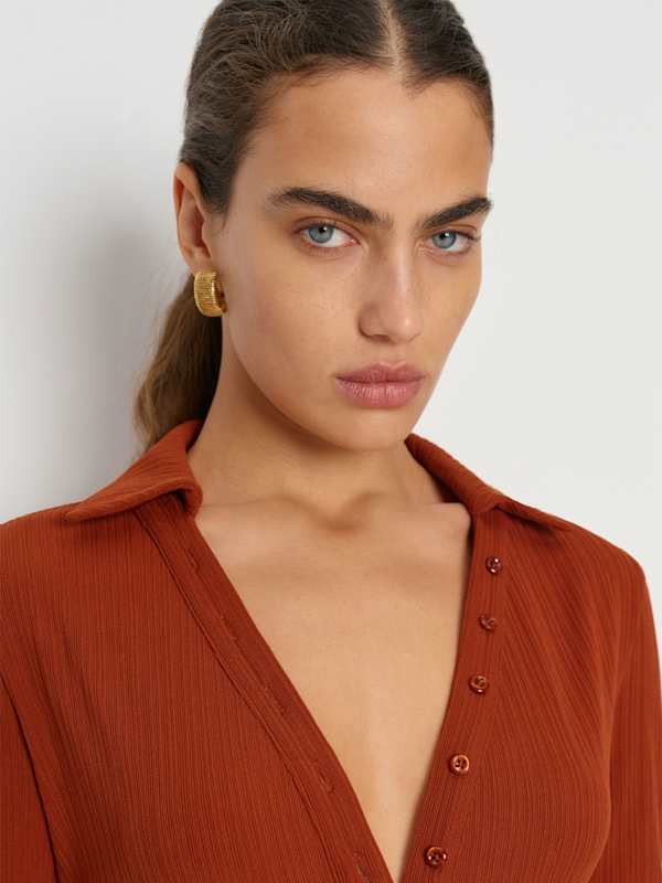 Aubrey Knit Dress - Desert