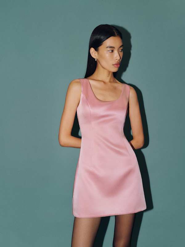 Franceska Dress - Strawberry Cream