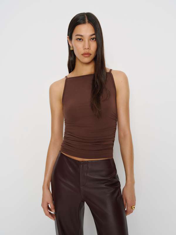 Neva Knit Top - Cafe