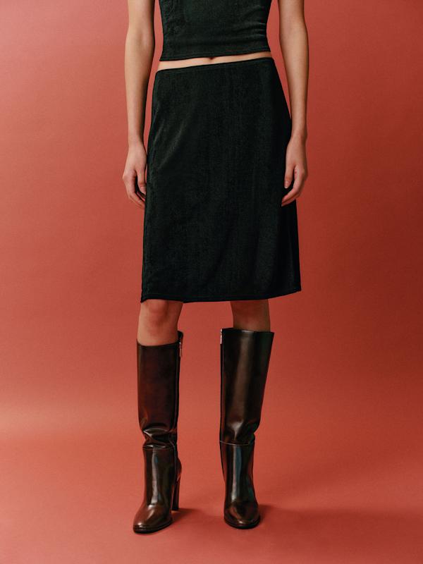 Shaye Knit Two Piece - Black