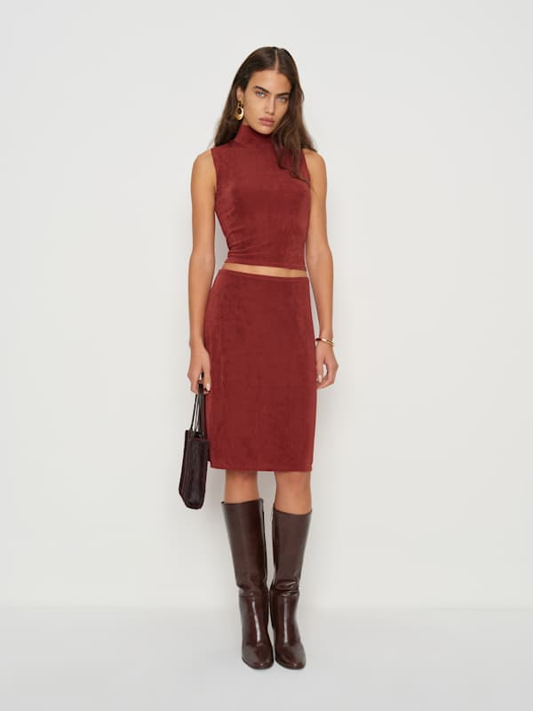 Shaye Knit Two Piece - Romance