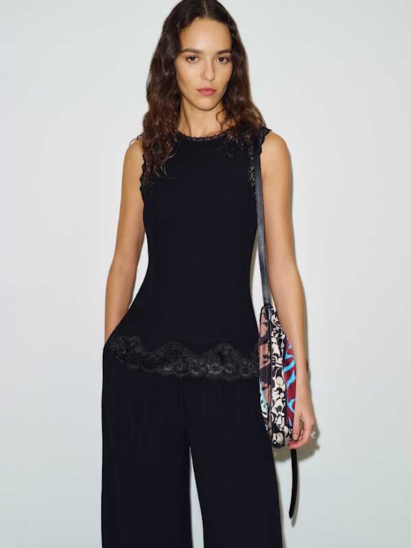 Zinnia Two Piece - Black
