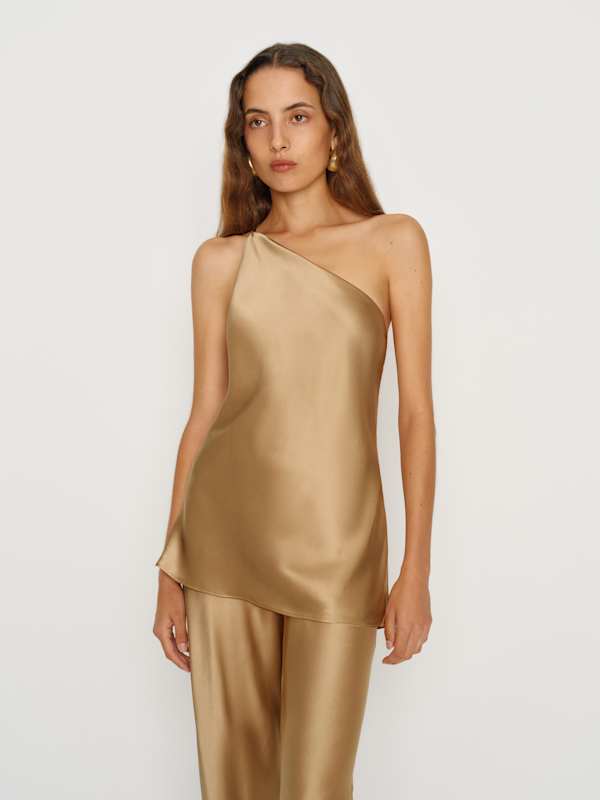 Samantha Silk Two Piece - Riesling