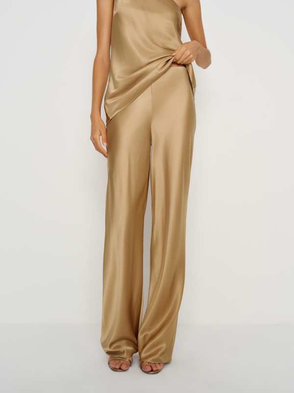 Samantha Silk Two Piece - Riesling