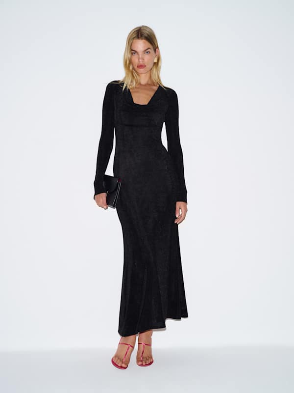 Wynn Knit Dress - Black