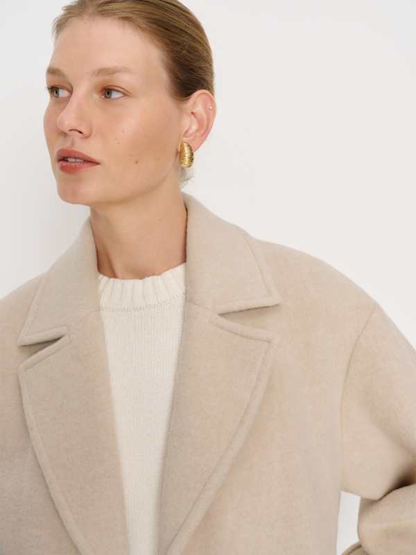 Wyatt Coat - Cream