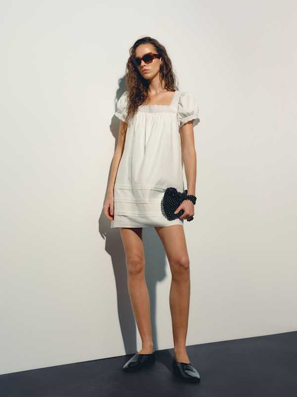 Joliette Dress - White