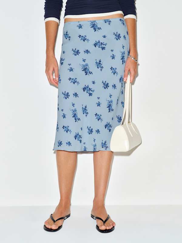 Layla Knee Length Skirt - Crystalline