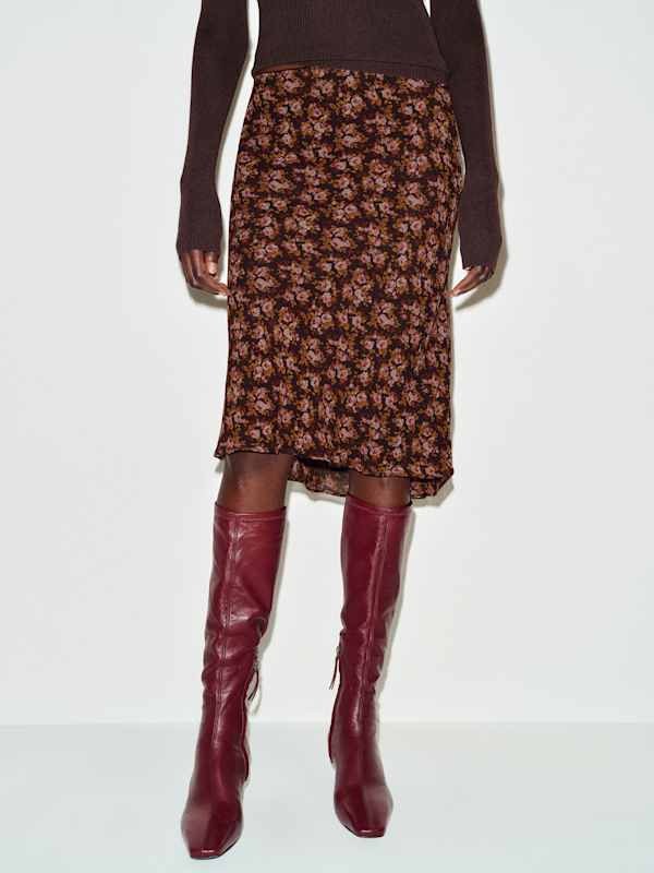 Layla Knee Length Skirt - Story