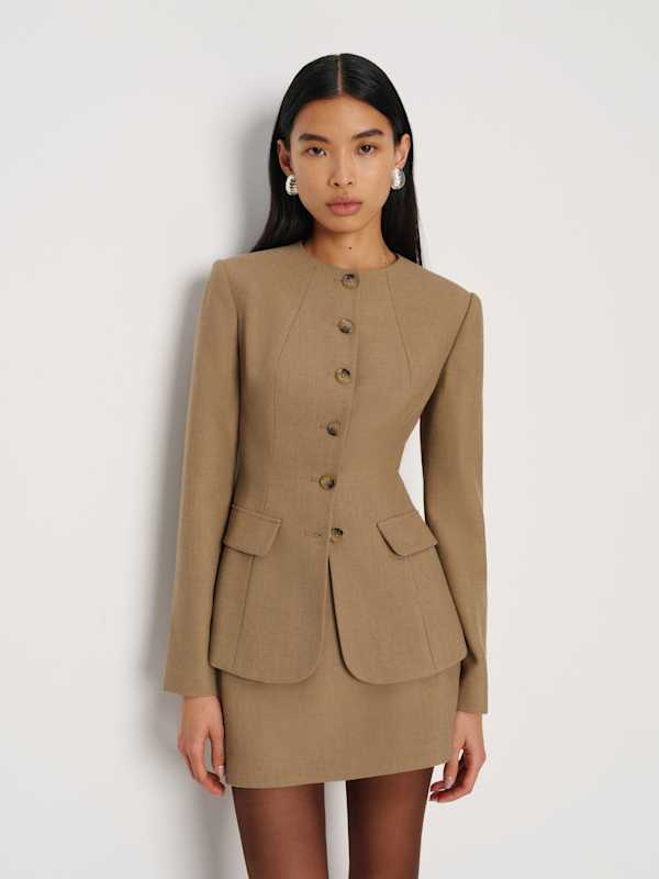 Georgia Two Piece - Toast