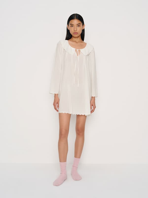 Madeline Sleep Dress - Ivory