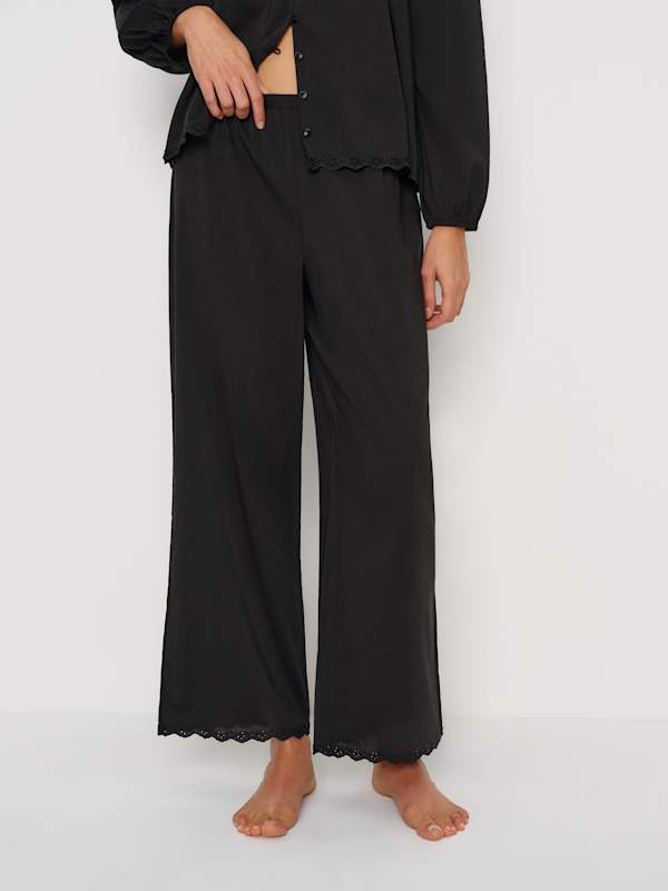 Paloma Pajama Set - Black