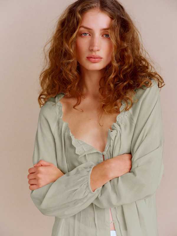 Paloma Pajama Set - Dried Herbs