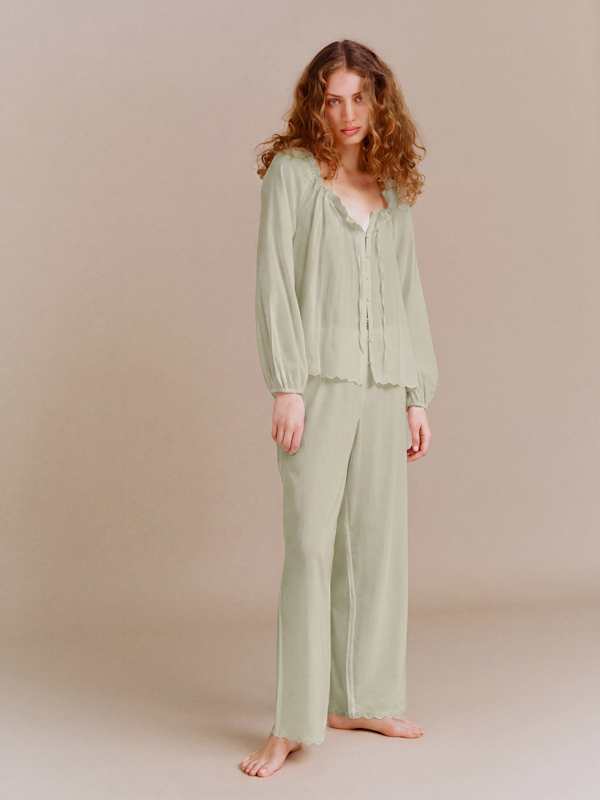 Paloma Pajama Set - Dried Herbs