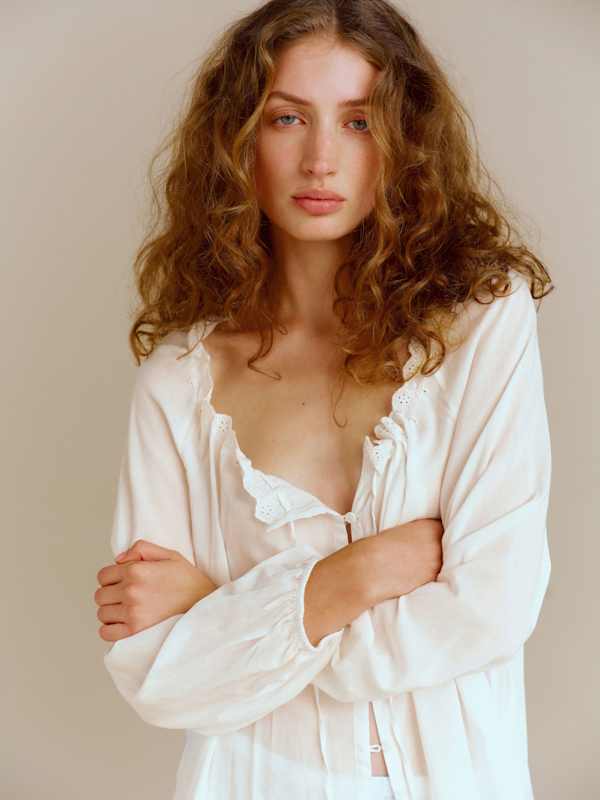 Paloma Pajama Set - Ivory