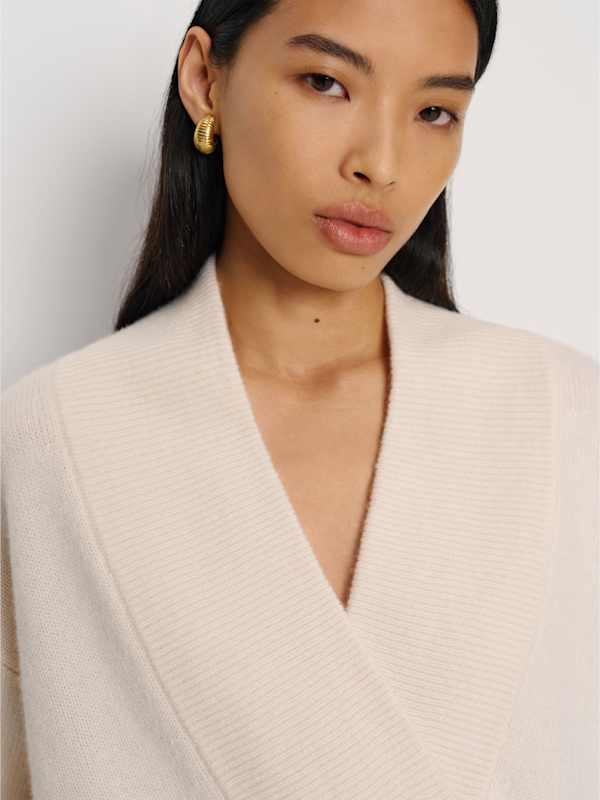 Easton Cashmere Sweater - Gossamer