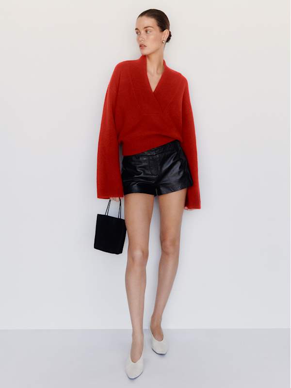 Easton Cashmere Sweater - Lipstick