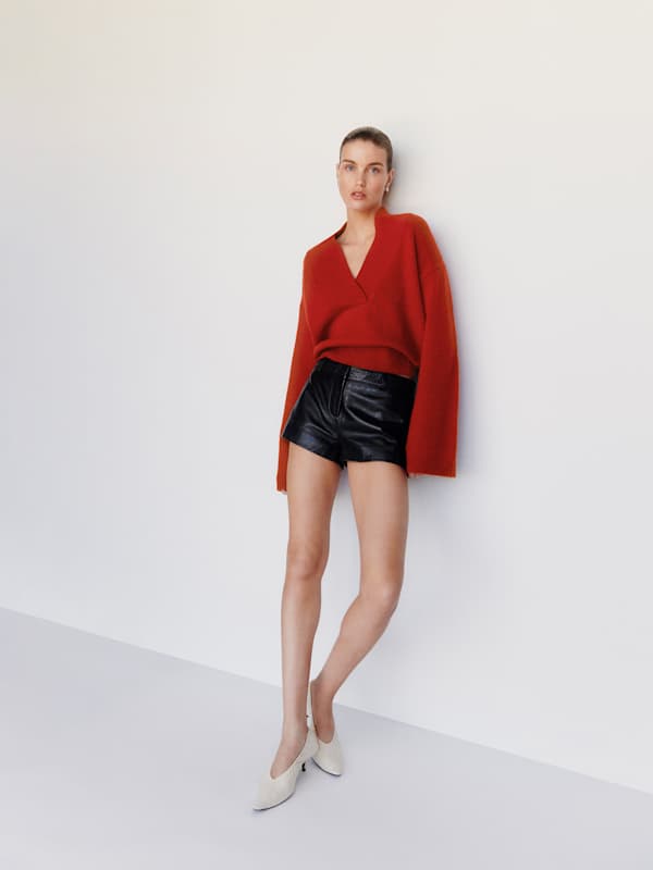 Easton Cashmere Sweater - Lipstick