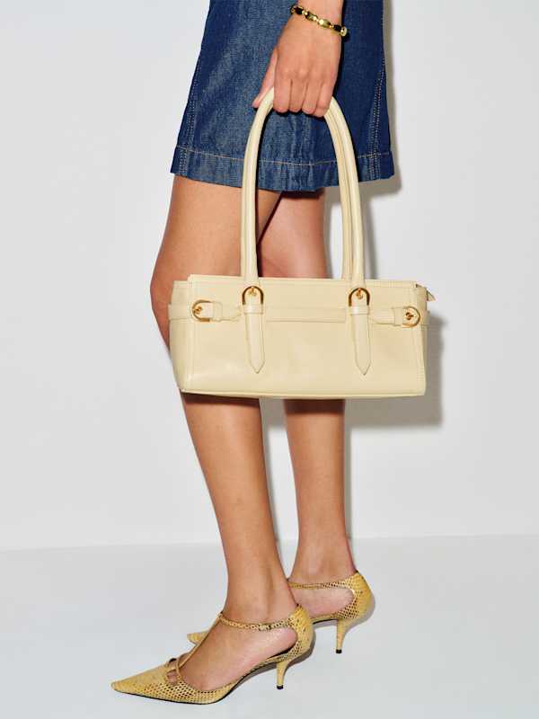 Beatrice Shoulder Bag - Talco Leather