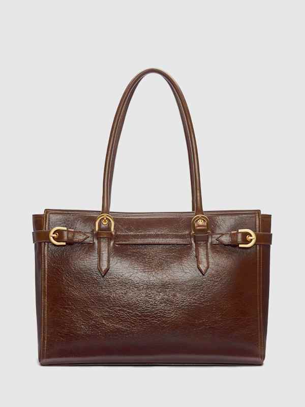 Beatrice Tote Bag - Mocha Leather