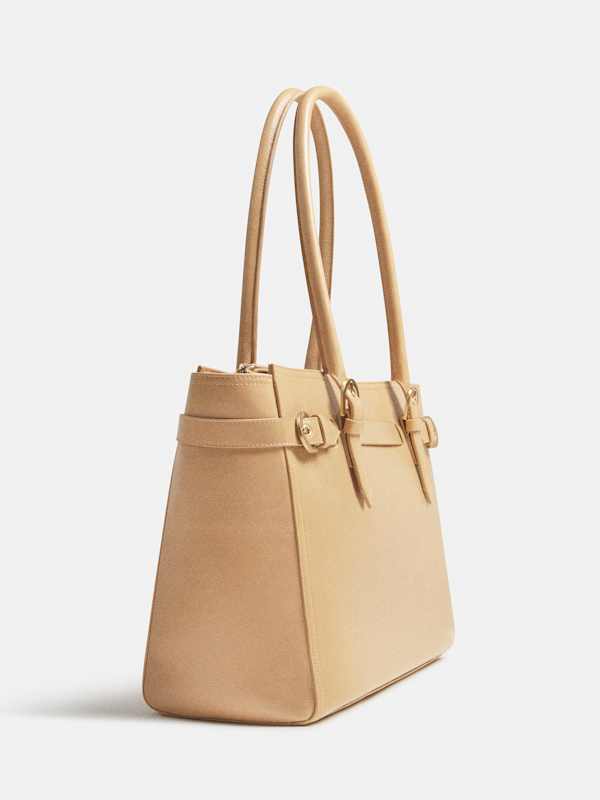 Beatrice Tote Bag - Torrone Leather