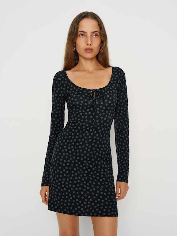 Maisie Knit Dress - Cosmic Dot