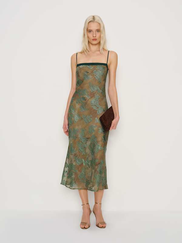 Zahara Dress - Asparagus