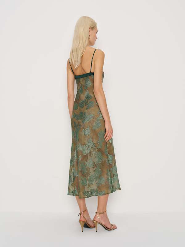 Zahara Dress - Asparagus