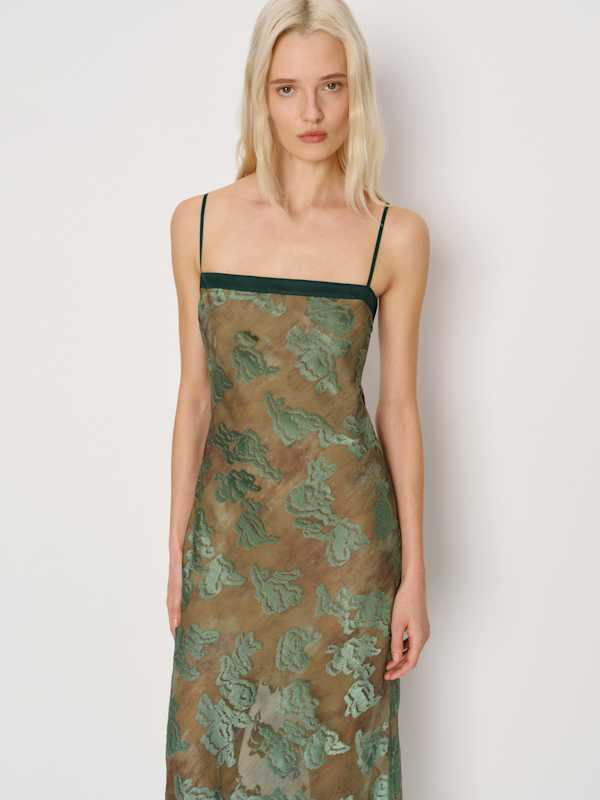 Zahara Dress - Asparagus