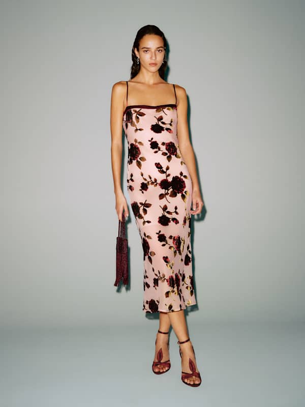 Zahara Dress - Pink Rose