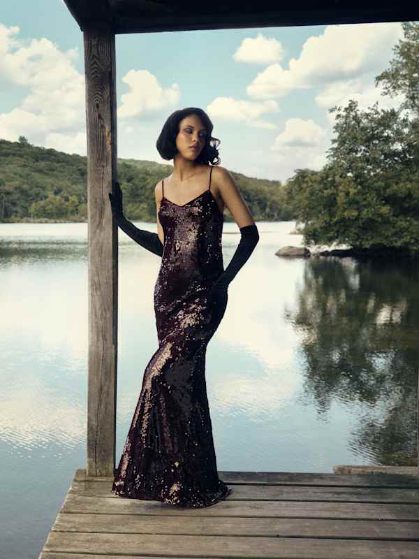 Petites Drizzle Dress - Oxblood