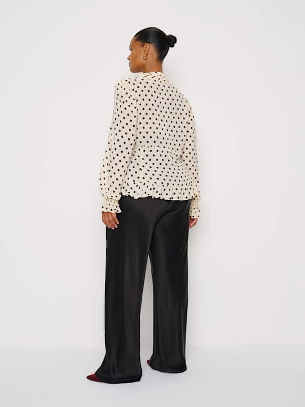 Maple Cream Blouse Es - Sugar Dot