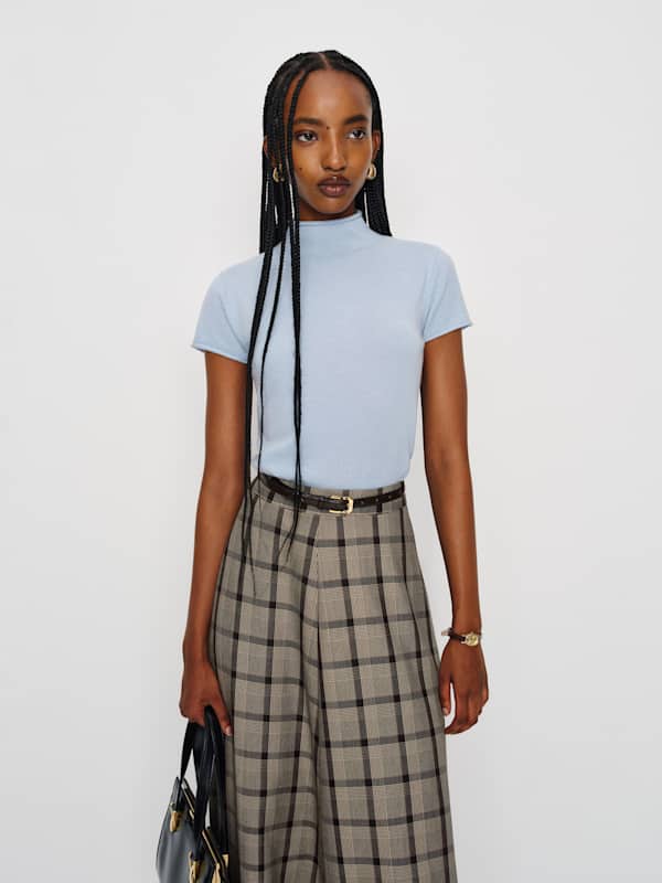 Petites First Light Skirt - Plaid