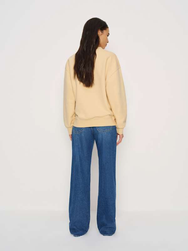 Bowie V Neck Sweatshirt - Blonde