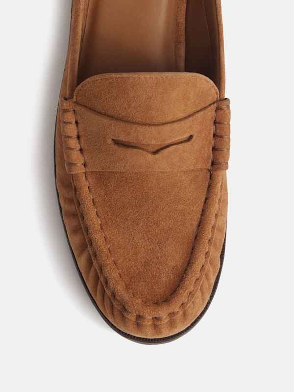 Francine Loafer Mule - Cavalier Suede