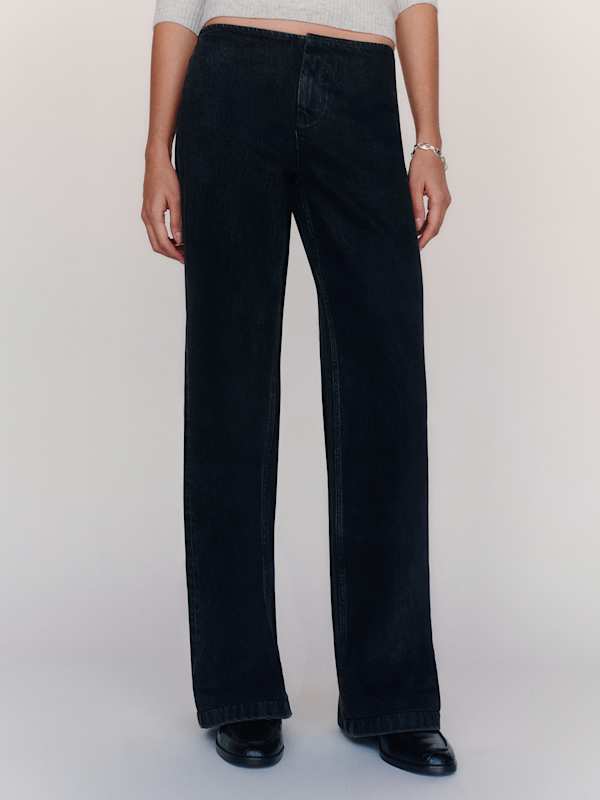Jean large stretch taille basse Talissa - Nicoya