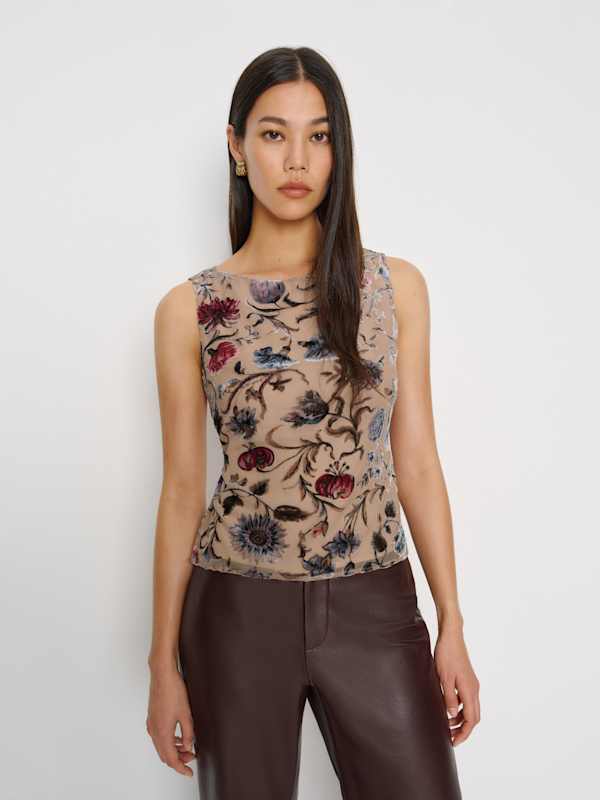 Evelina Velvet Top - Fenna