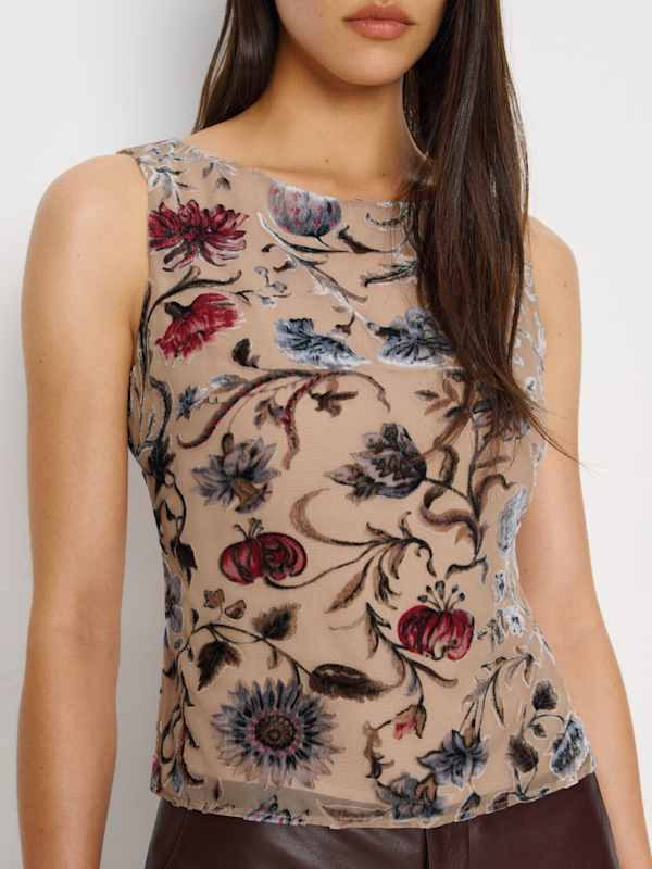 Evelina Velvet Top - Fenna