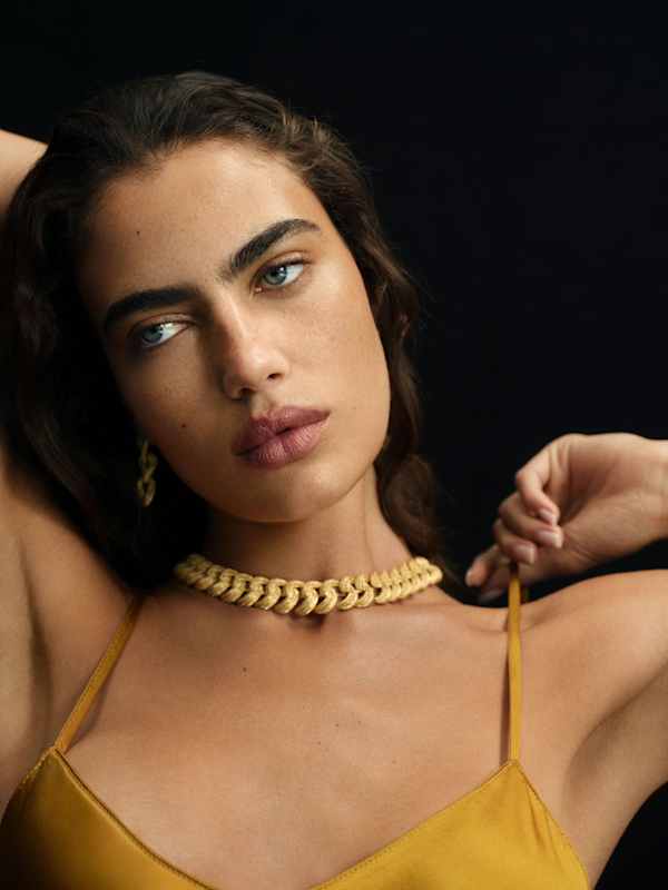 Rosa Necklace - Gold