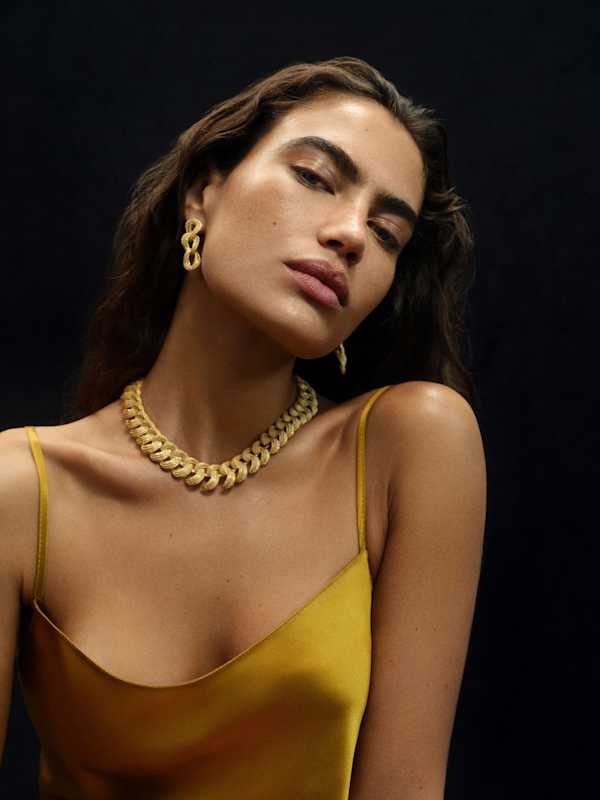 Rosa Earrings - Gold