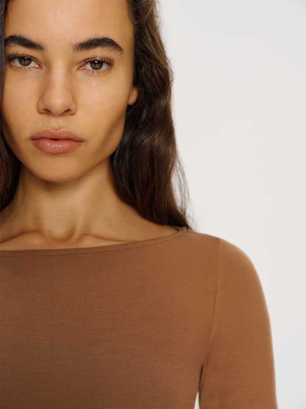 Brielle Knit Dress - Toffee